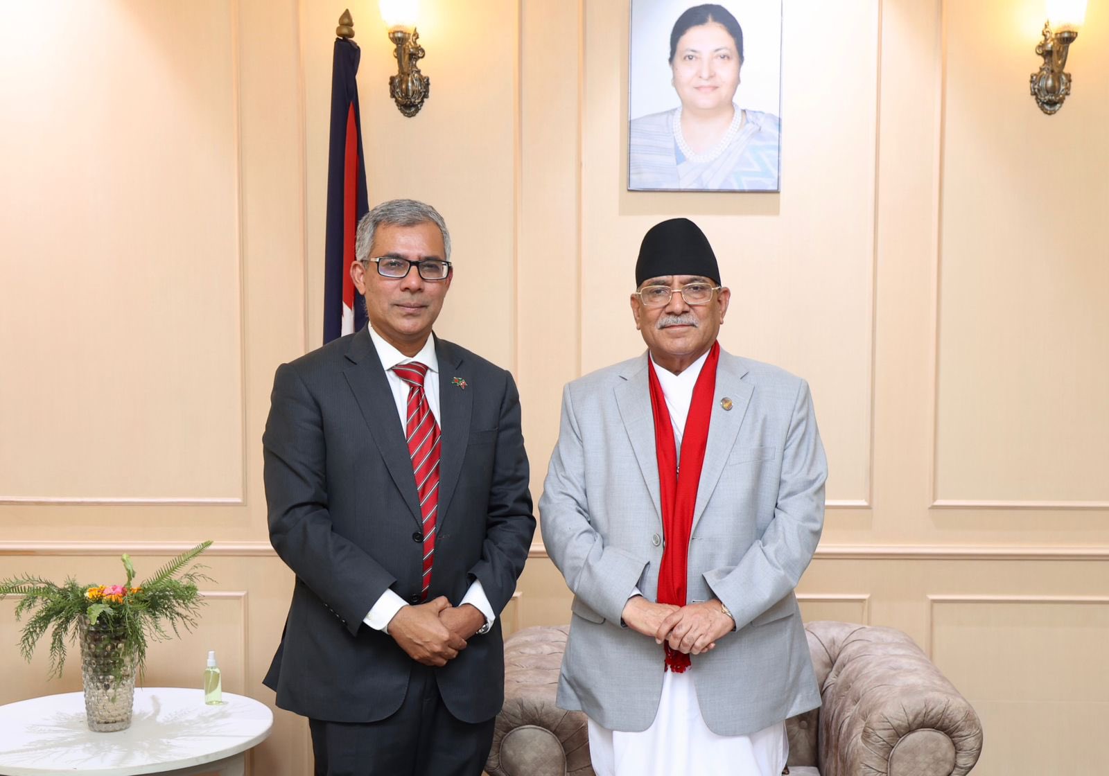 Bangladeshi envoy calls on PM Dahal