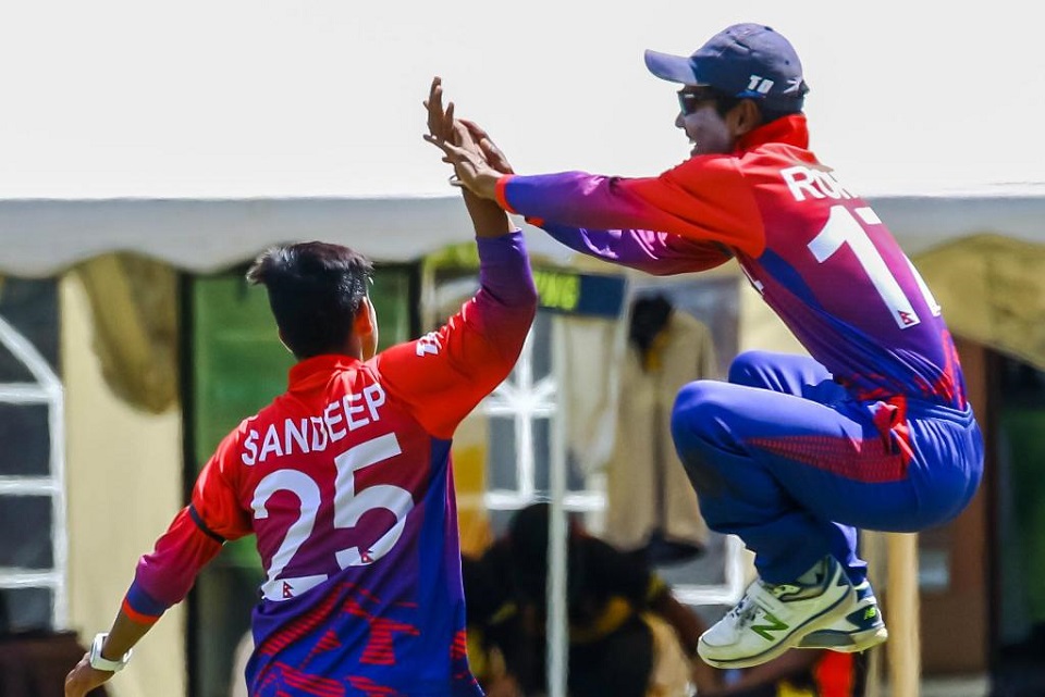 Nepal thrashes USA by 8 wickets with 268 balls remaining