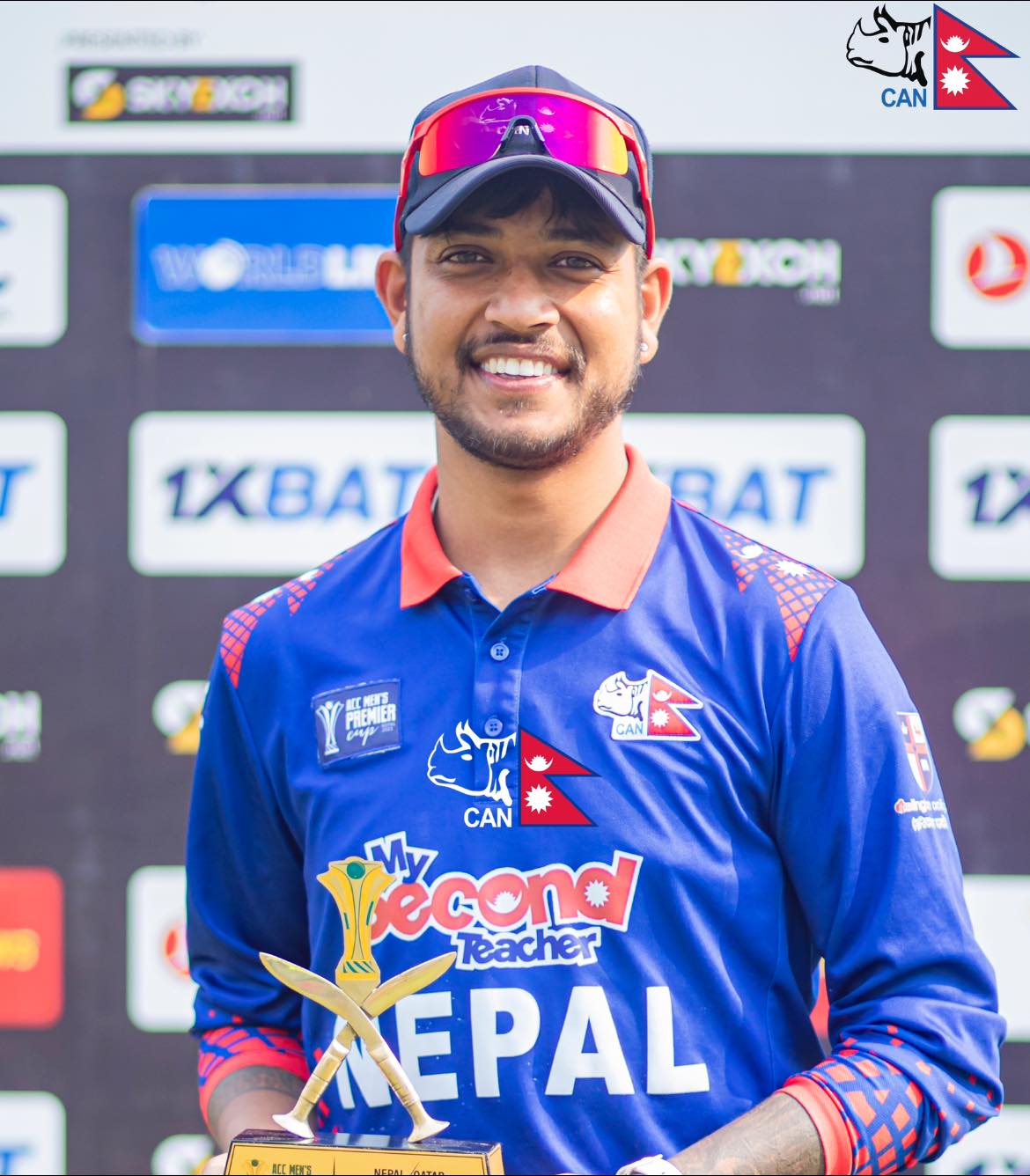 Sandeep Lamichhane off to China to take part in the Asian Games