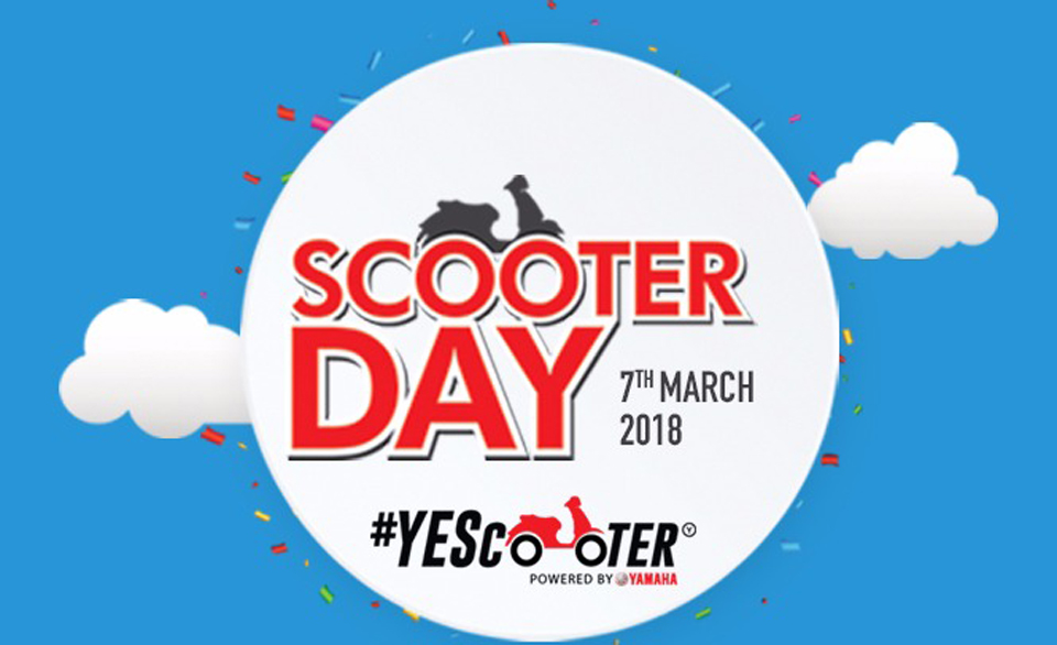 Yamaha to celebrate Scooter Day on March 7