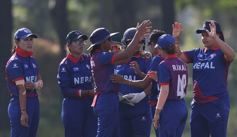 Nepal's record Women's T20 win: Maldives all out for 13 runs