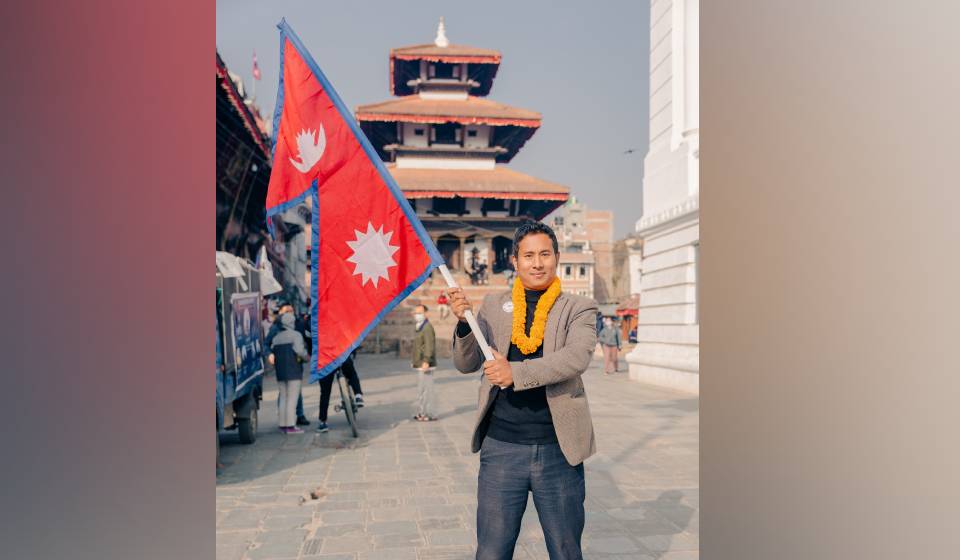 Shailendra Man Bajracharya of Hamro Nepali Party elected in Kathmandu-8 (A)