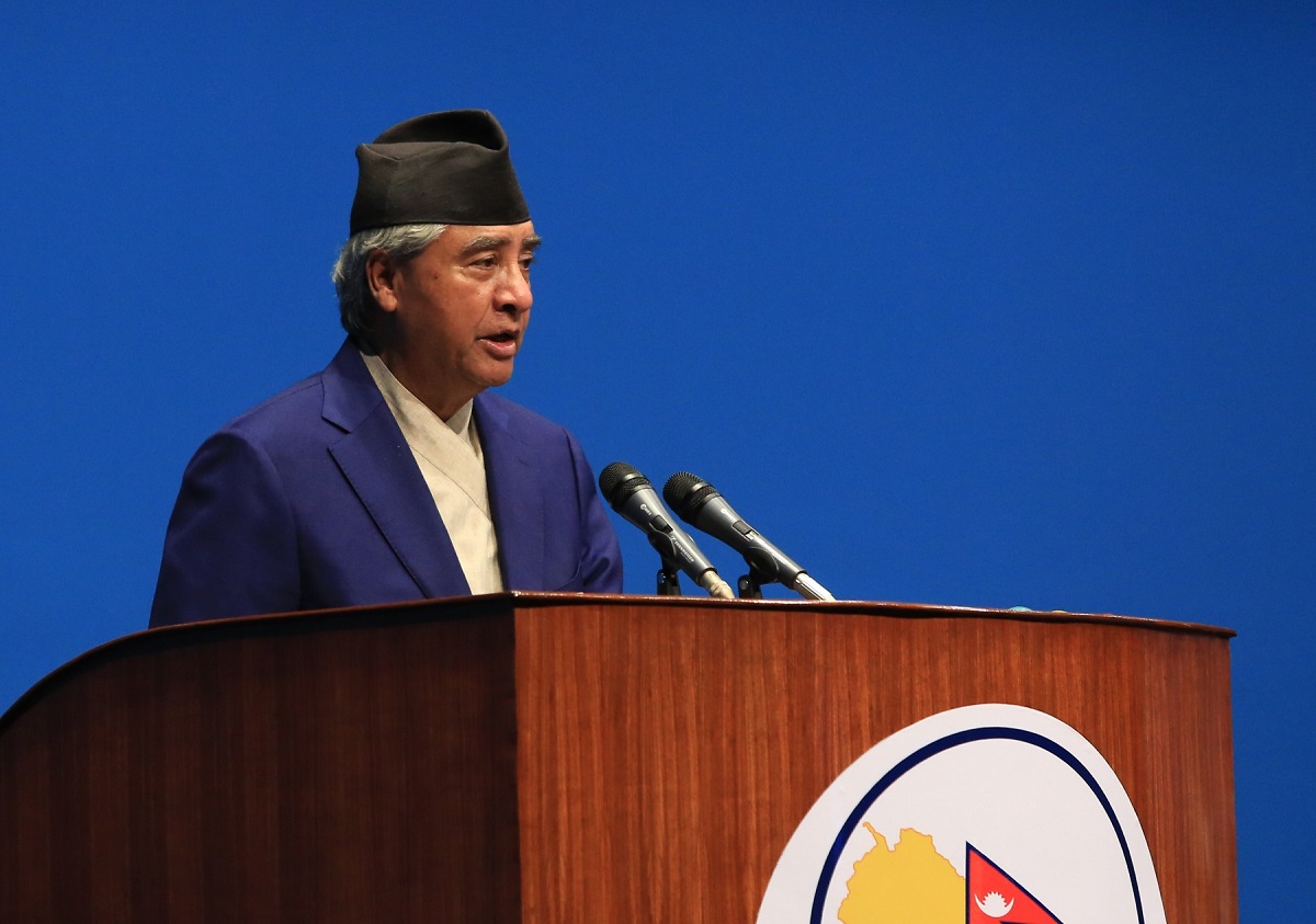 Nepalis have shown national unity on issues of national interest: NC President Deuba