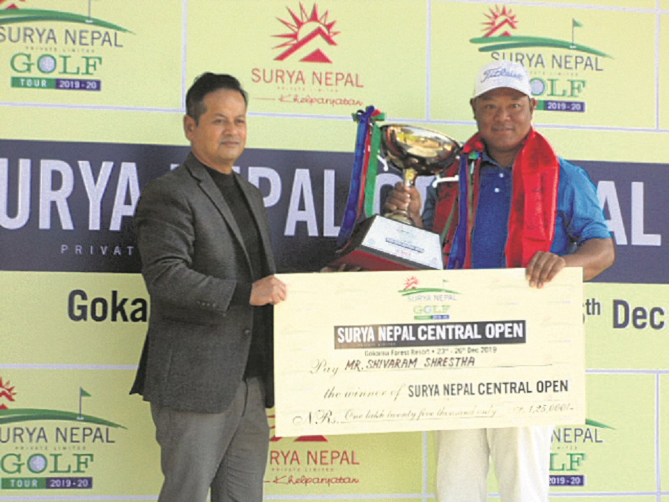 Shiva Ram wins Surya Nepal Central Open