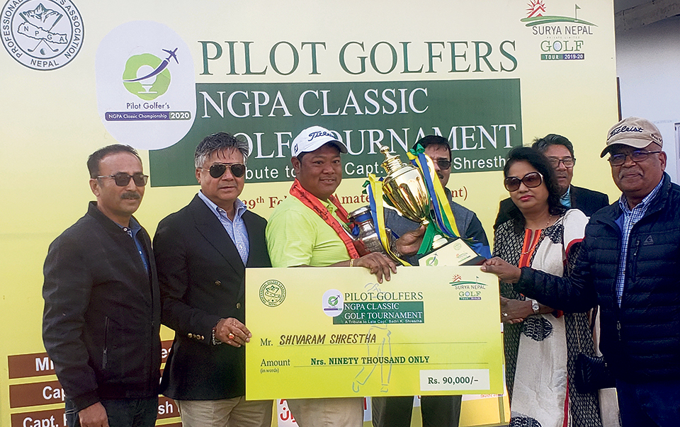 Shivaram Shrestha wins Pilot Golfers NPGA Classic