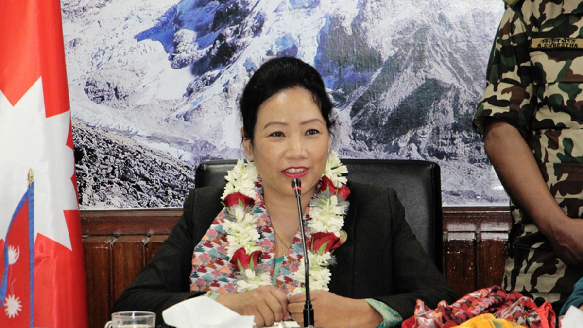 No one should engage in politicking by showing garbage: Minister Gurung