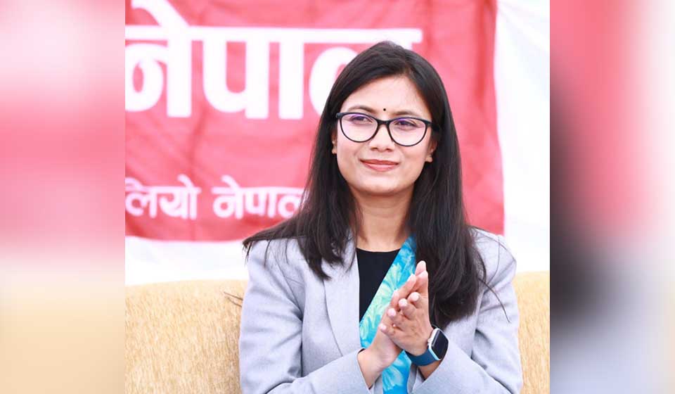 MP Sobita Gautam shortlisted for 'Young World Politician of the Year' award