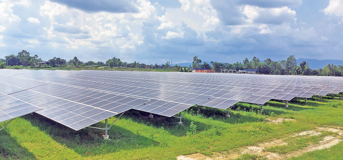Commercial power generation from solar energy starts in Rautahat for the first time