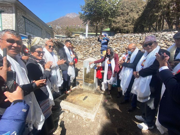 Drinking water project built with Indian grant assistance inaugurated in Solukhumbu