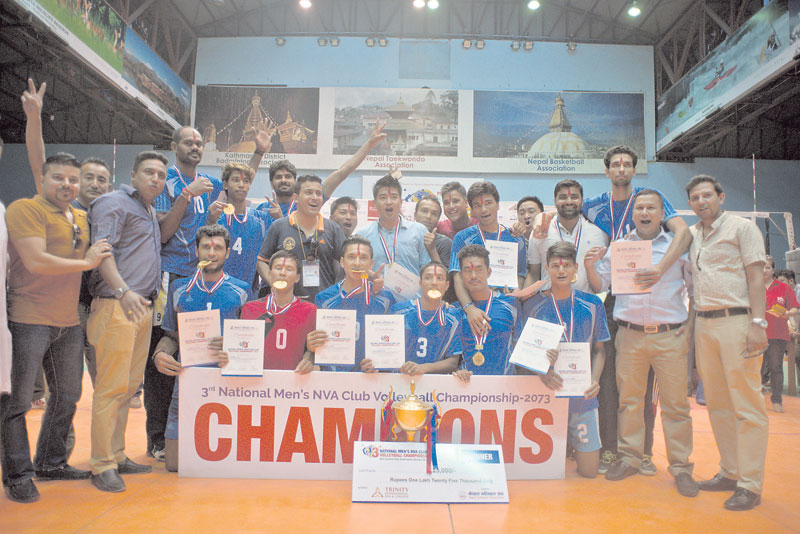 Help Nepal, New Diamond: NVA Cup champions