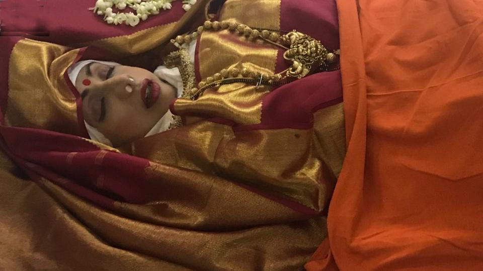 Sridevi cremated: Thousands gather to mourn Bollywood’s ‘first female superstar’