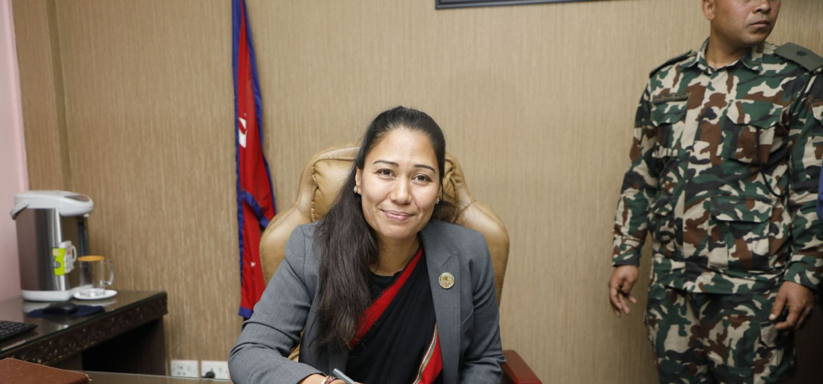 Minister Shrestha vows to keep education sector free from politics, seeks EC’s help to identify teachers involved in politics