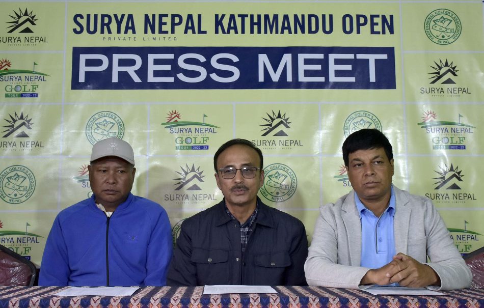 Surya Nepal Kathmandu Open to tee off on Tuesday