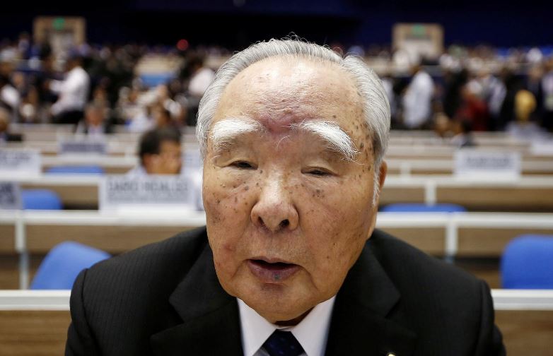 Suzuki Motor says 91-year-old chairman to retire