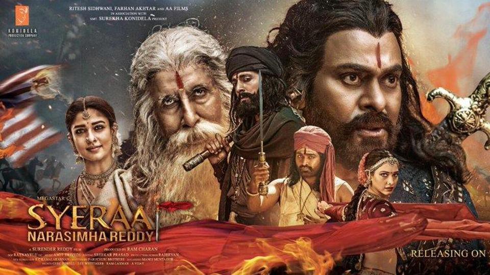 Multi-starrer Sye Raa Narasimha Reddy trailer out