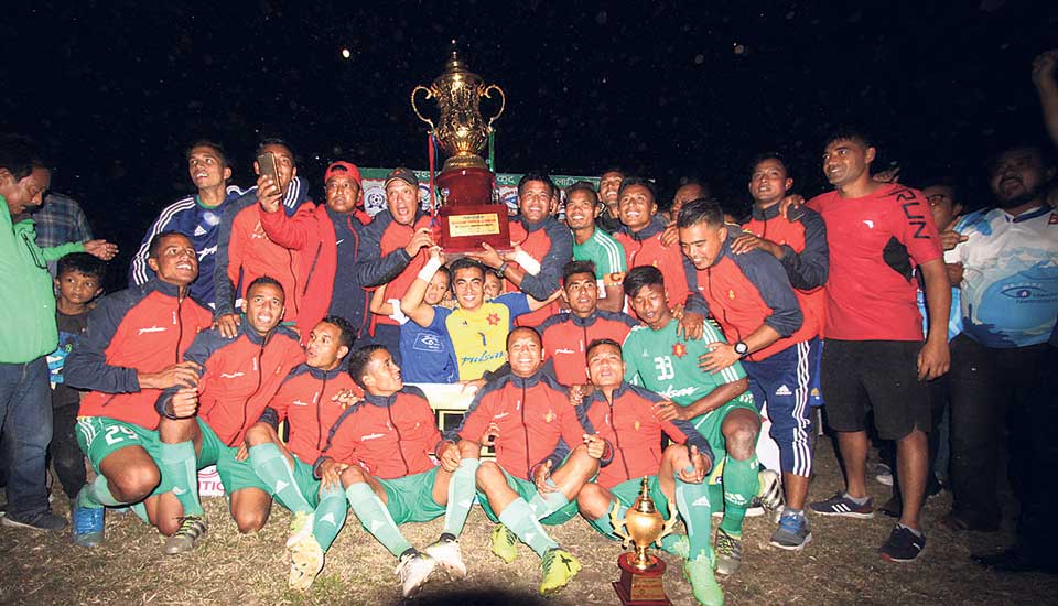 TAC defeats MMC to win Kakarbhitta Gold Cup
