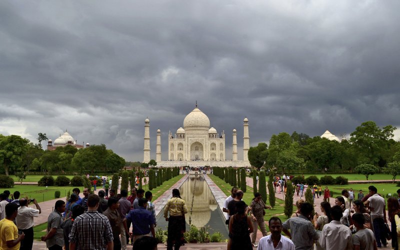Monument of love, the Taj Mahal, at heart of political storm