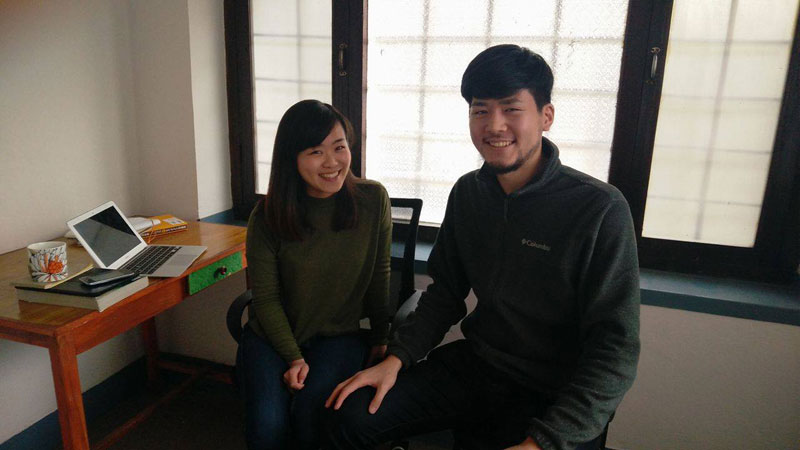 Inspired by Nepalis’ support during earthquake, two Japanese set up coding company
