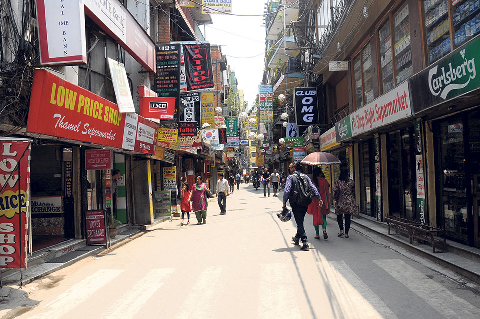 Thamel businesses start getting rent relief
