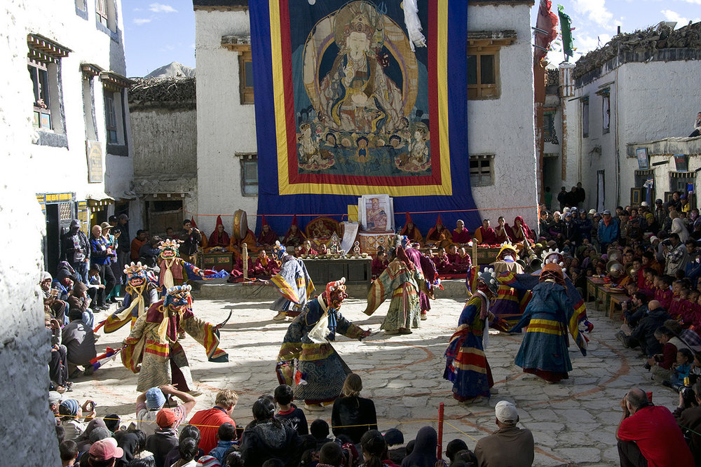 800-year-old Tiji festival marked in Lhomanthang