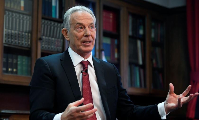 Blair tells Labour: change or face dustbin of history
