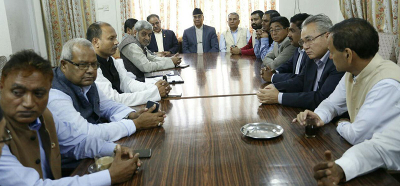 NC, CPN (Maoist Center), UDMF seal 3-point deal