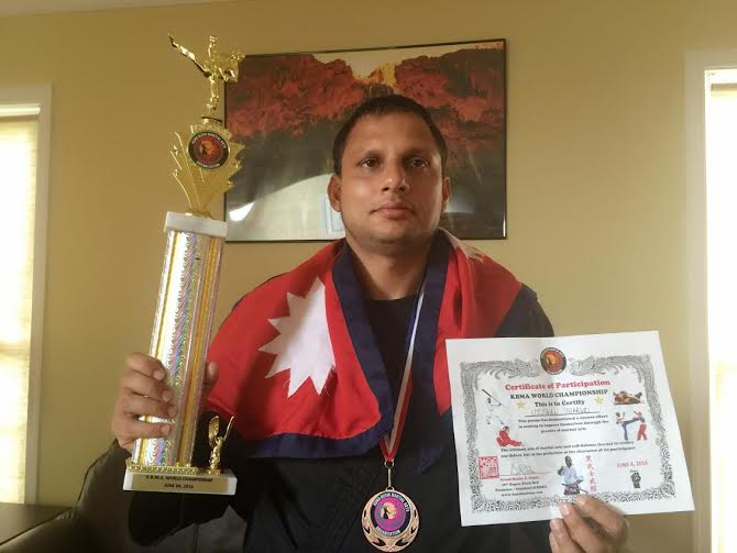 Karate player Thakuri listed for Guinness World Records