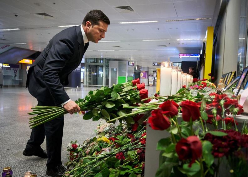 Ukraine president expects full investigation, compensation from Iran on plane crash