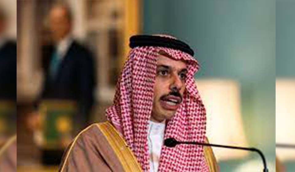Visiting Saudi Foreign Minister to hold bilateral talks today