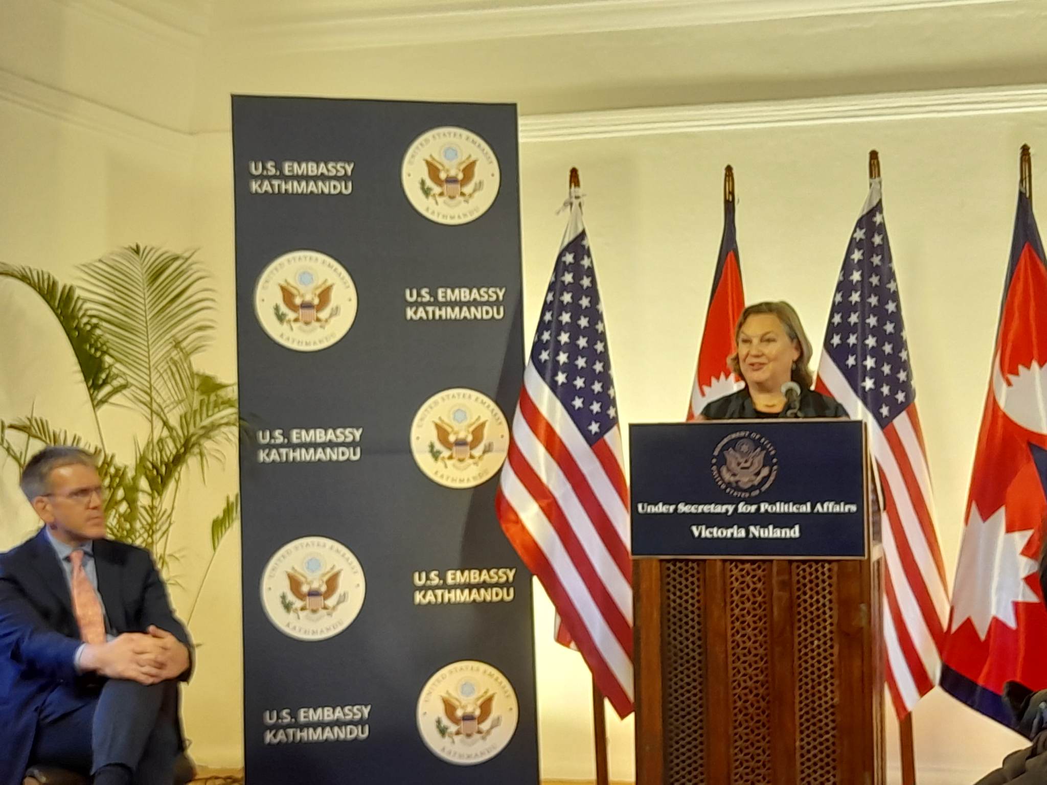 Visiting US Under Secretary Nuland discusses ‘next step in finalizing MCC projects’ as she concludes Nepal visit