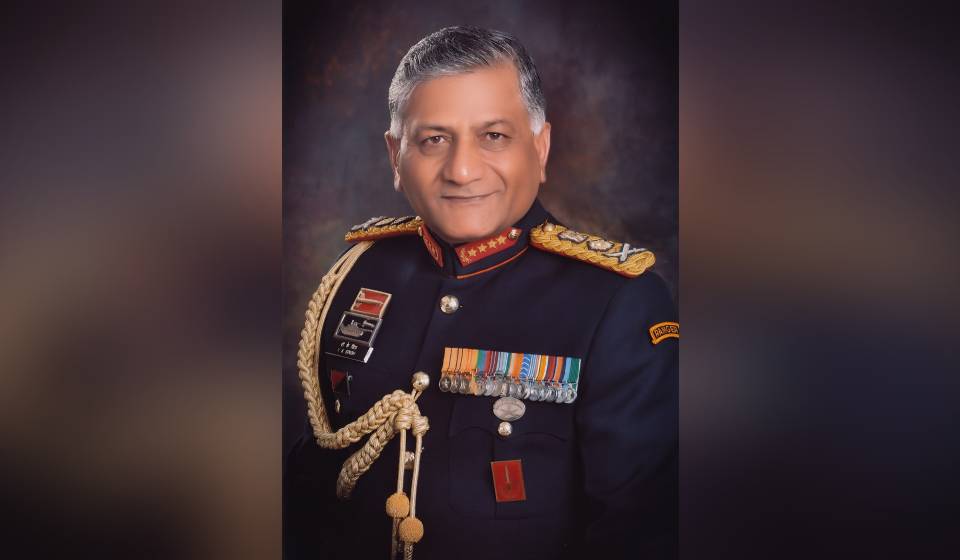Indian Minister of State VK Singh is the guest of honor in Nepal Infrastructure Summit 2022