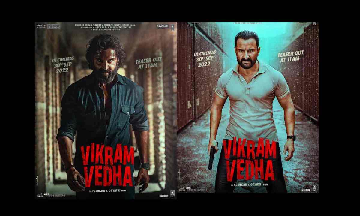 Teaser of Bollywood action-thriller ‘Vikram Vedha’ released