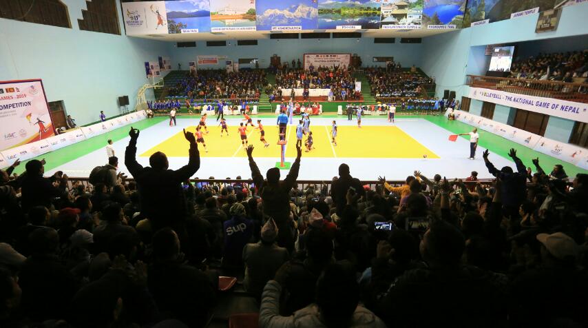 India beat Nepal in Women's Volleyball
