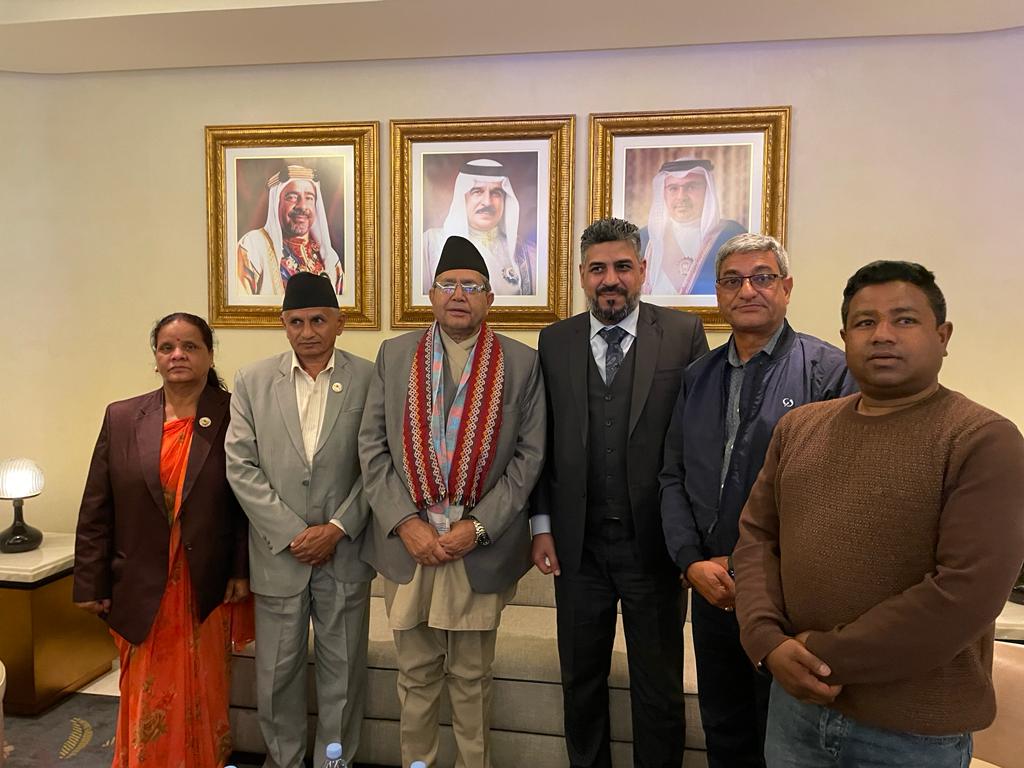 Speaker Ghimire reaches Bahrain to address Inter-Parliamentary Union assembly