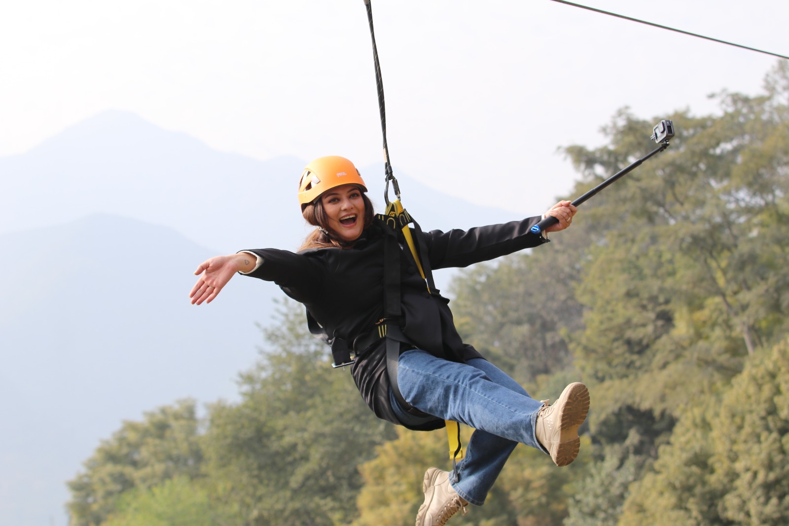 Canopy Zipline commences its operation at Chobar