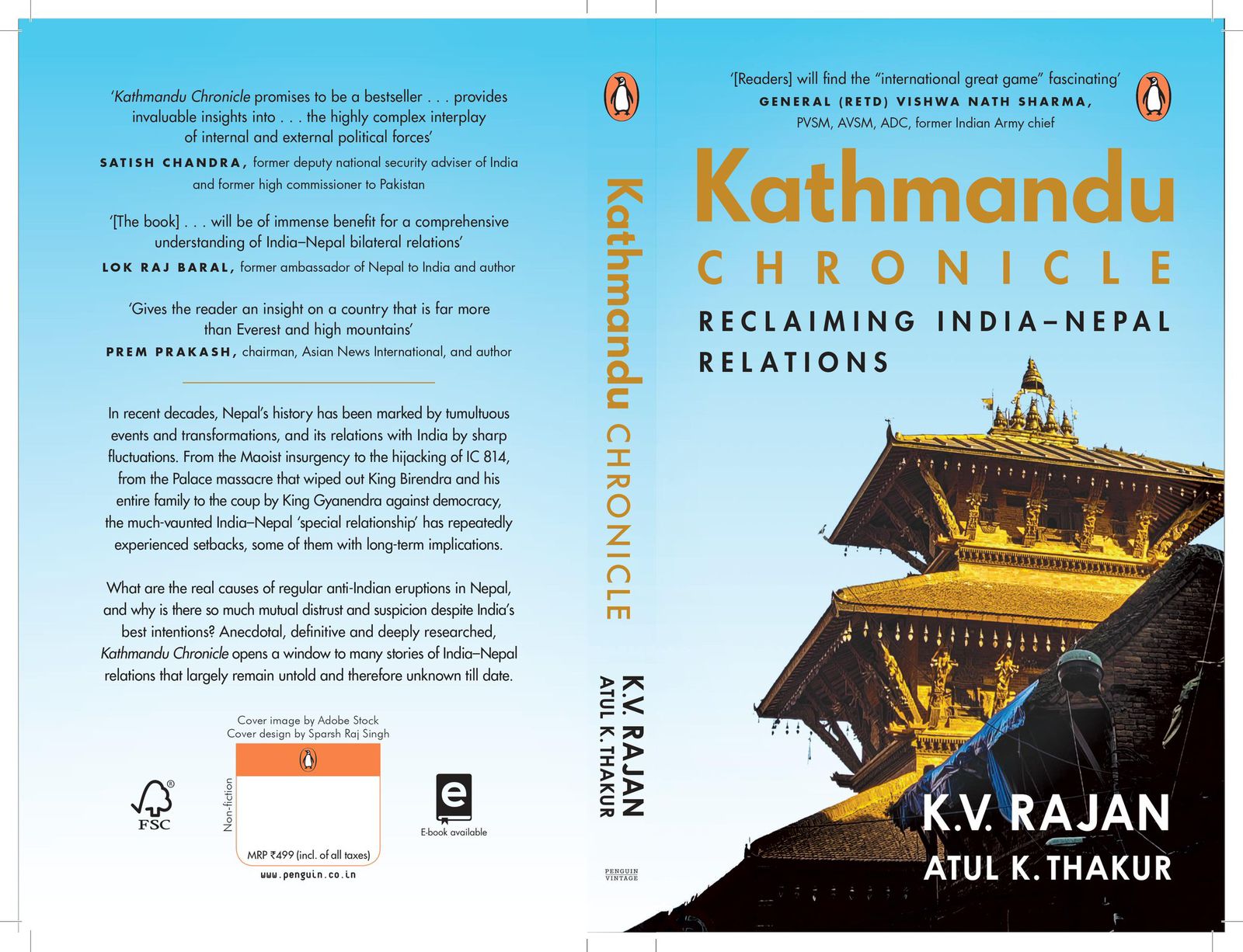 New book by Ambassador K V Rajan and Atul K Thakur explores complexities of India-Nepal relations