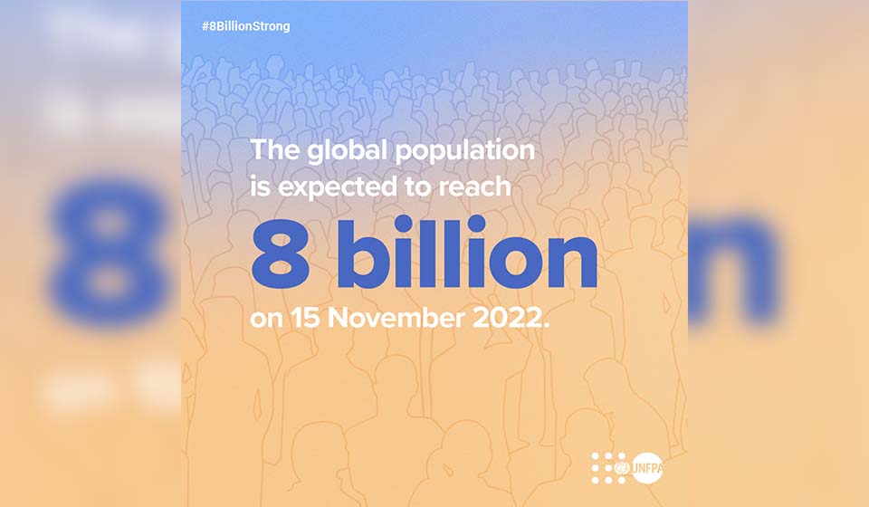 World’s population set to reach 8 billion on November 15, 2022