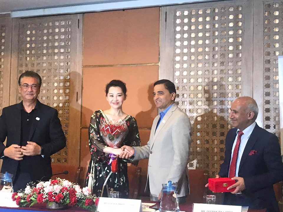 Chinese actress Xu Qing appointed as goodwill ambassador for promotion of Visit Nepal 2020