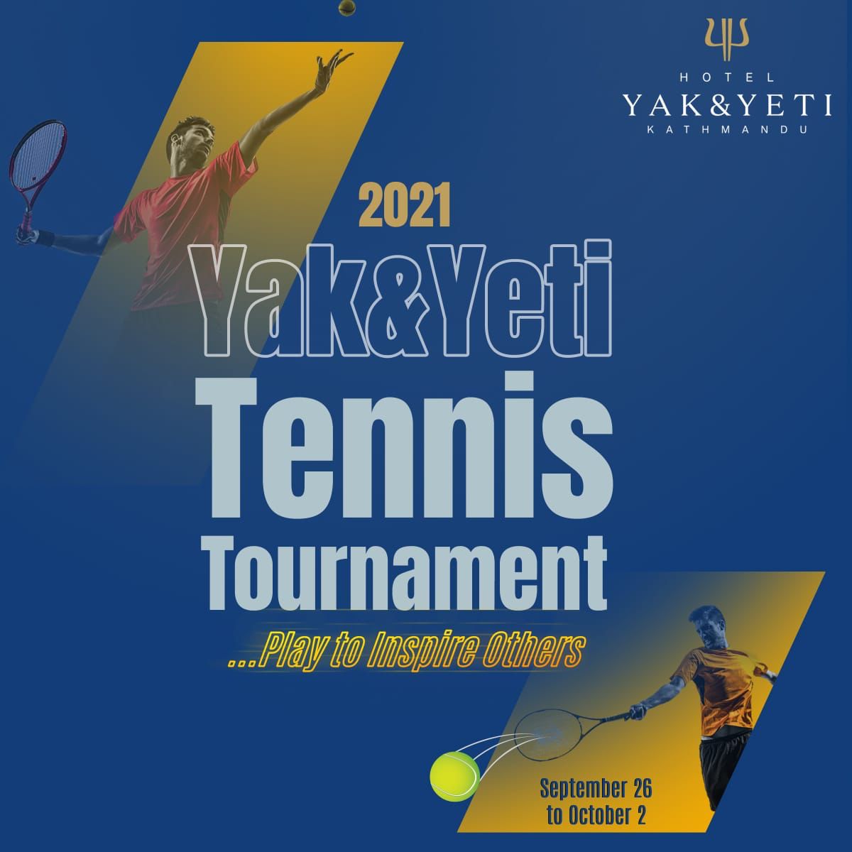Yak and Yeti organizes its first tennis tournament