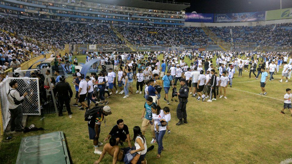 9 killed in stampede at El Salvador stadium