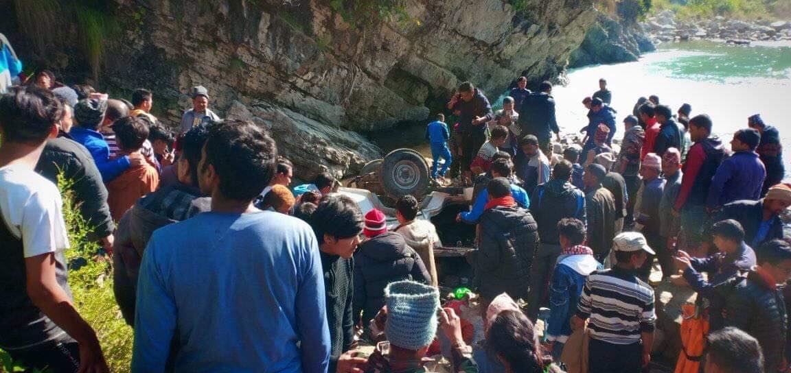 14 die in Baglung jeep accident