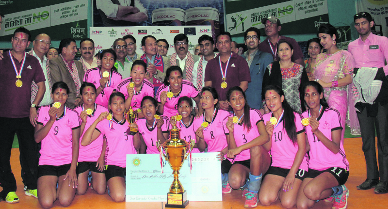 APF lifts KNP National Women's Volleyball title