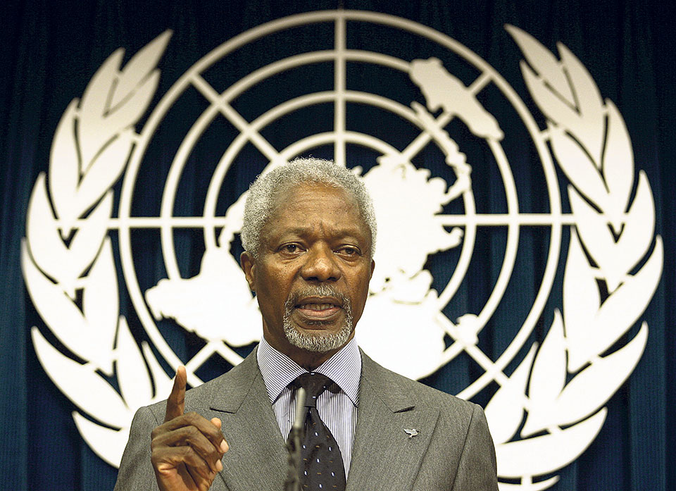 Annan’s initiative for peace process in Nepal remembered