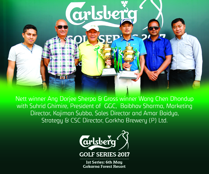 Ang Dorjee, Wangchen clinch golf tittles