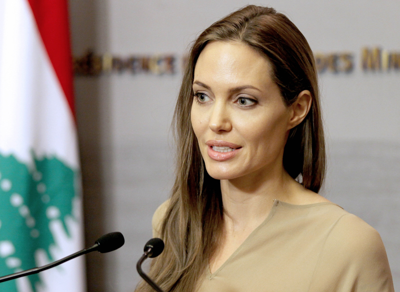 Angelina Jolie makes first public appearance since split from Brad Pitt
