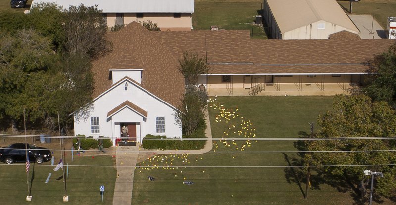 Texas killer was able to buy guns because of Air Force lapse