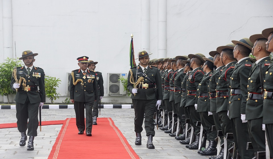 CoAS Sharma leaves for India to participate in 13th Indo-Pacific Armies Chief Conference