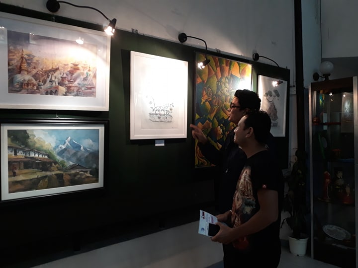 Art exhibition enhances Nepal-Russia friendship