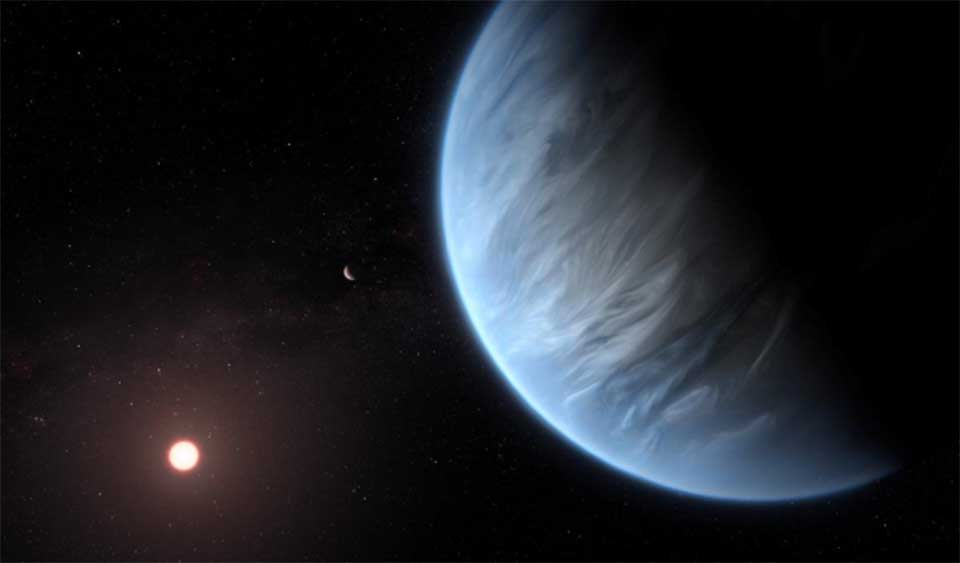 Water found in atmosphere of planet beyond our solar system