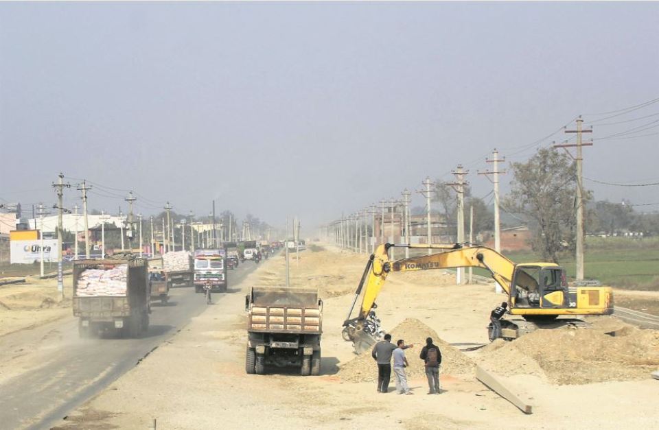 Six-lane Birgunj-Pathlaiya road to be ready by mid-July